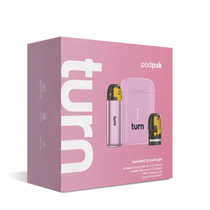 turn podpak pink