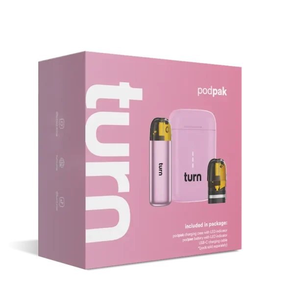 turn podpak pink