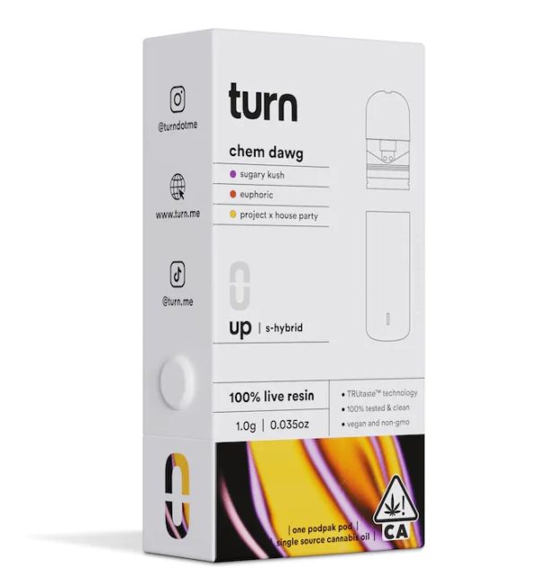 Turn Pods - Chem Dawg 1G Pod