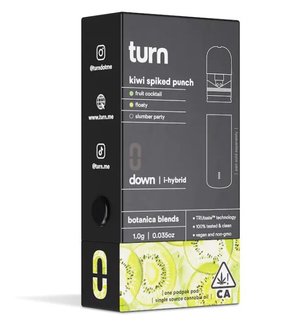 Turn Pods - Kiwi Spiked Punch 1G Pod