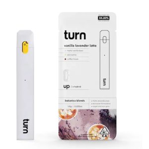 Turn Carts Disposable - Vanilla Lavender Latte